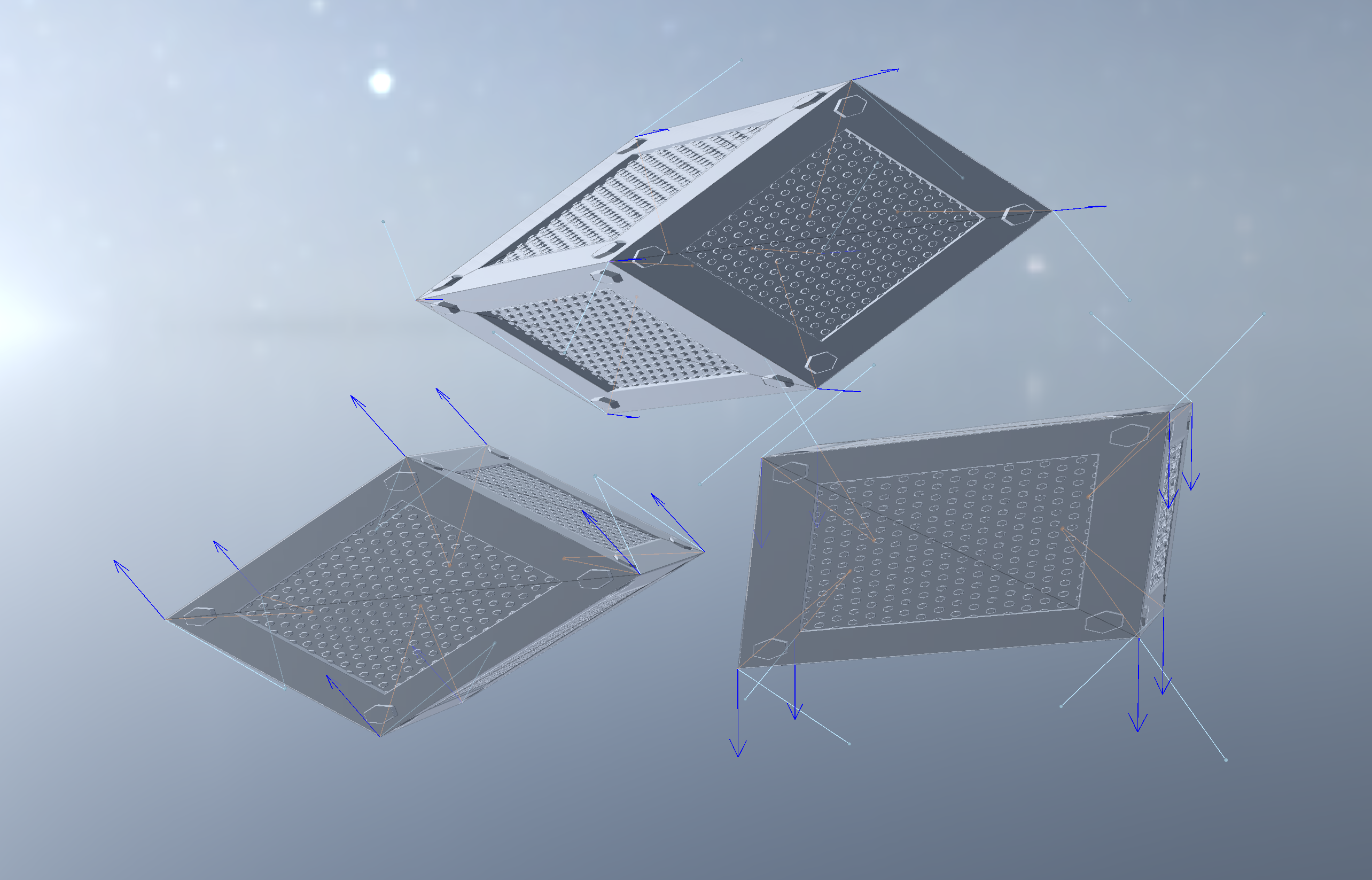 Shear in Blender but don’t re-bake.