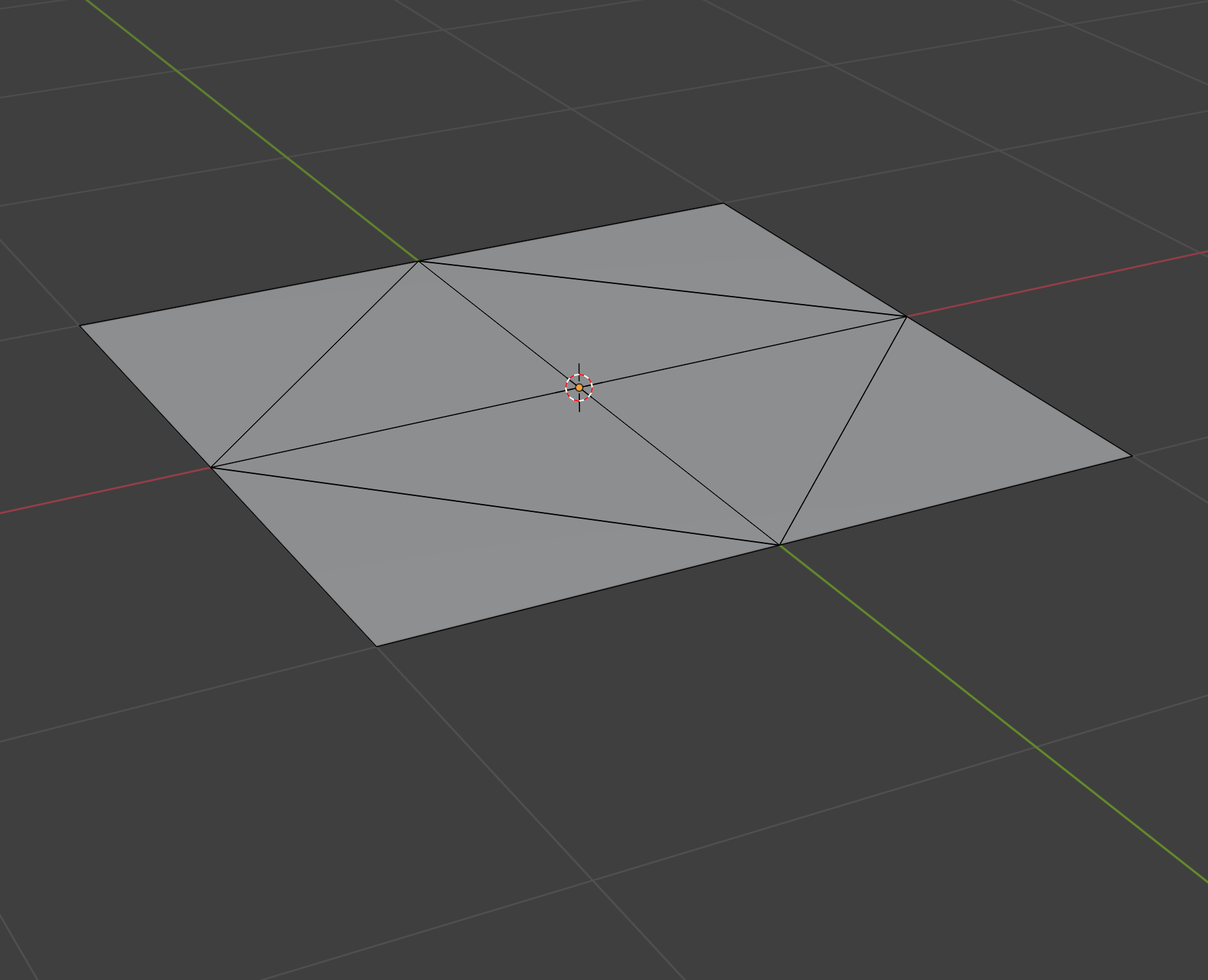 Fully unwrapped octahedron.